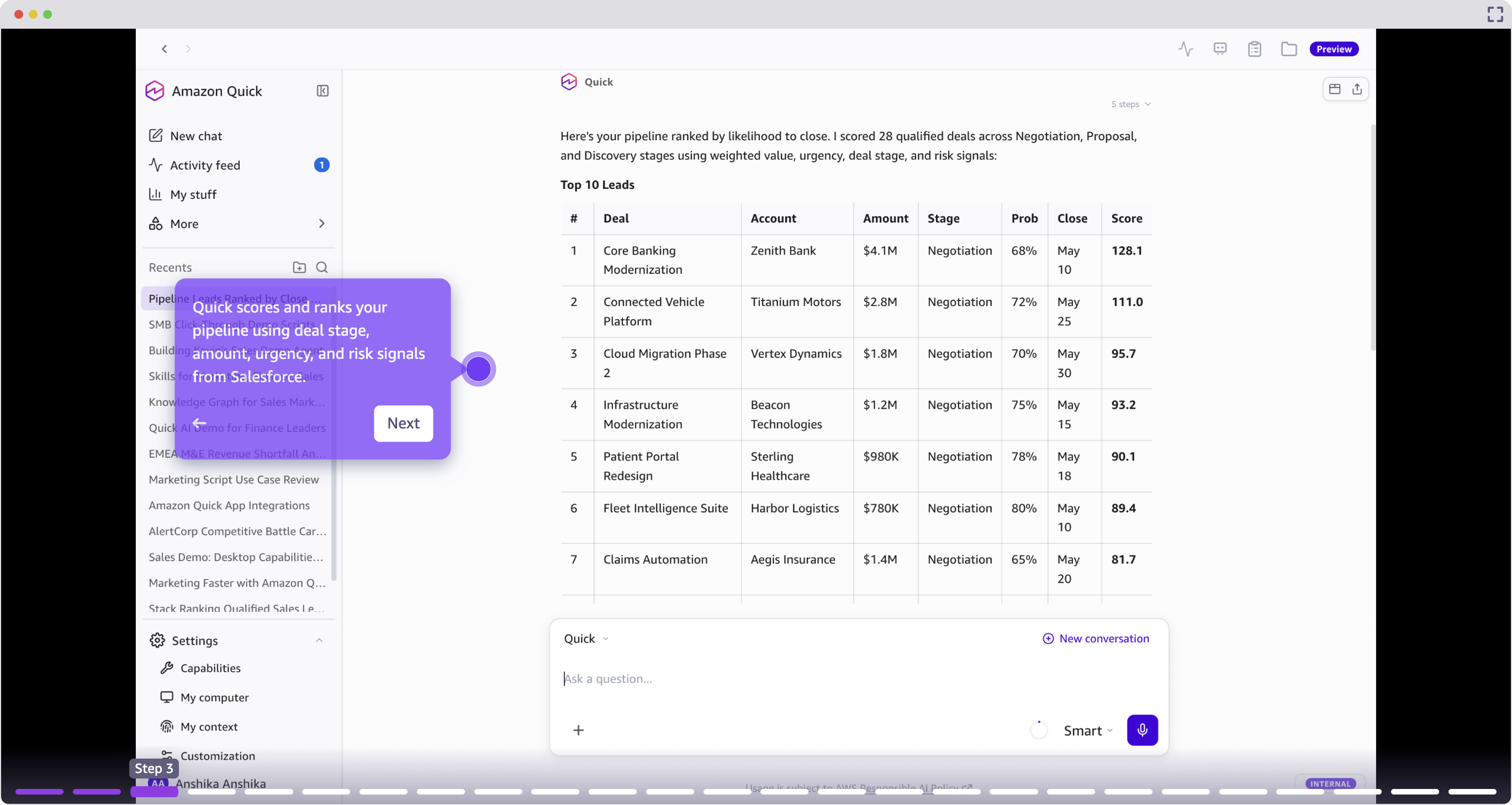 Sales CRM with AI Features