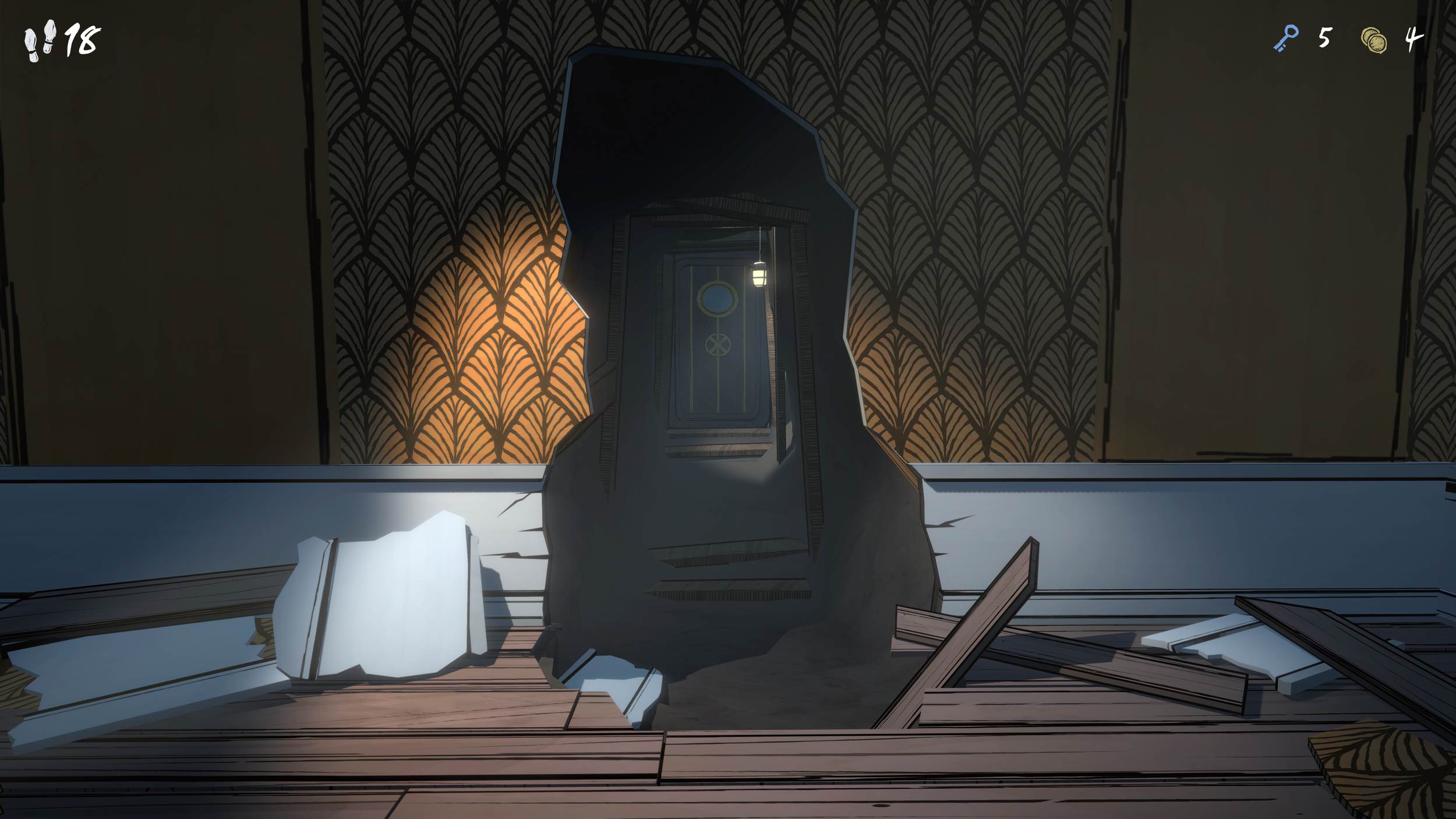 Blue Prince indie game screenshot