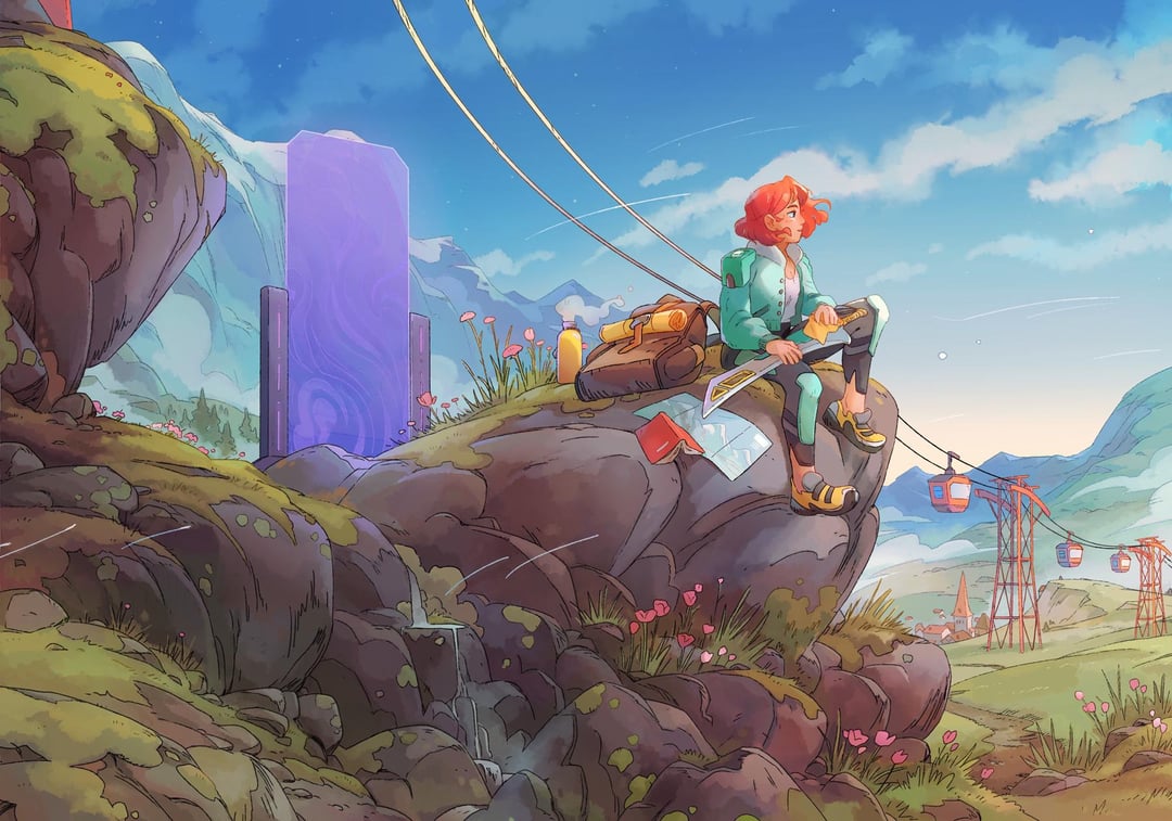 Dungeons of Hinterberg game art