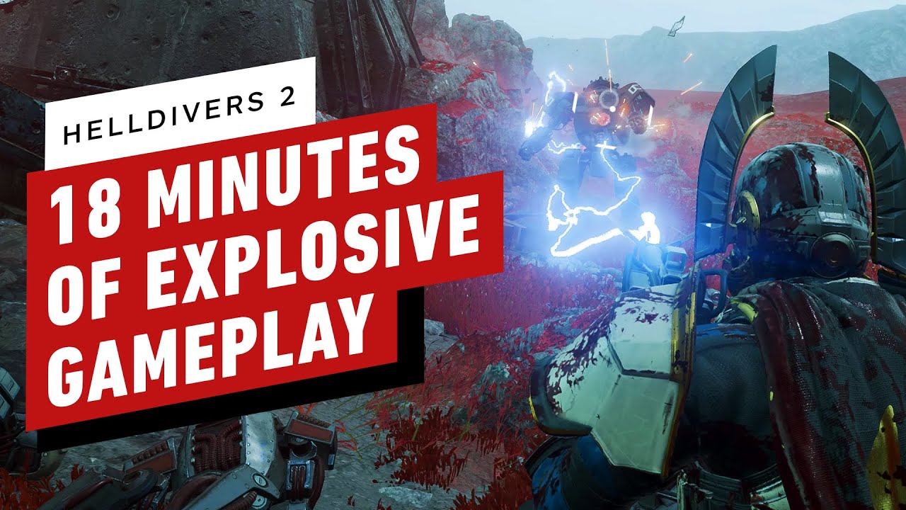 Helldivers 2 squad gameplay