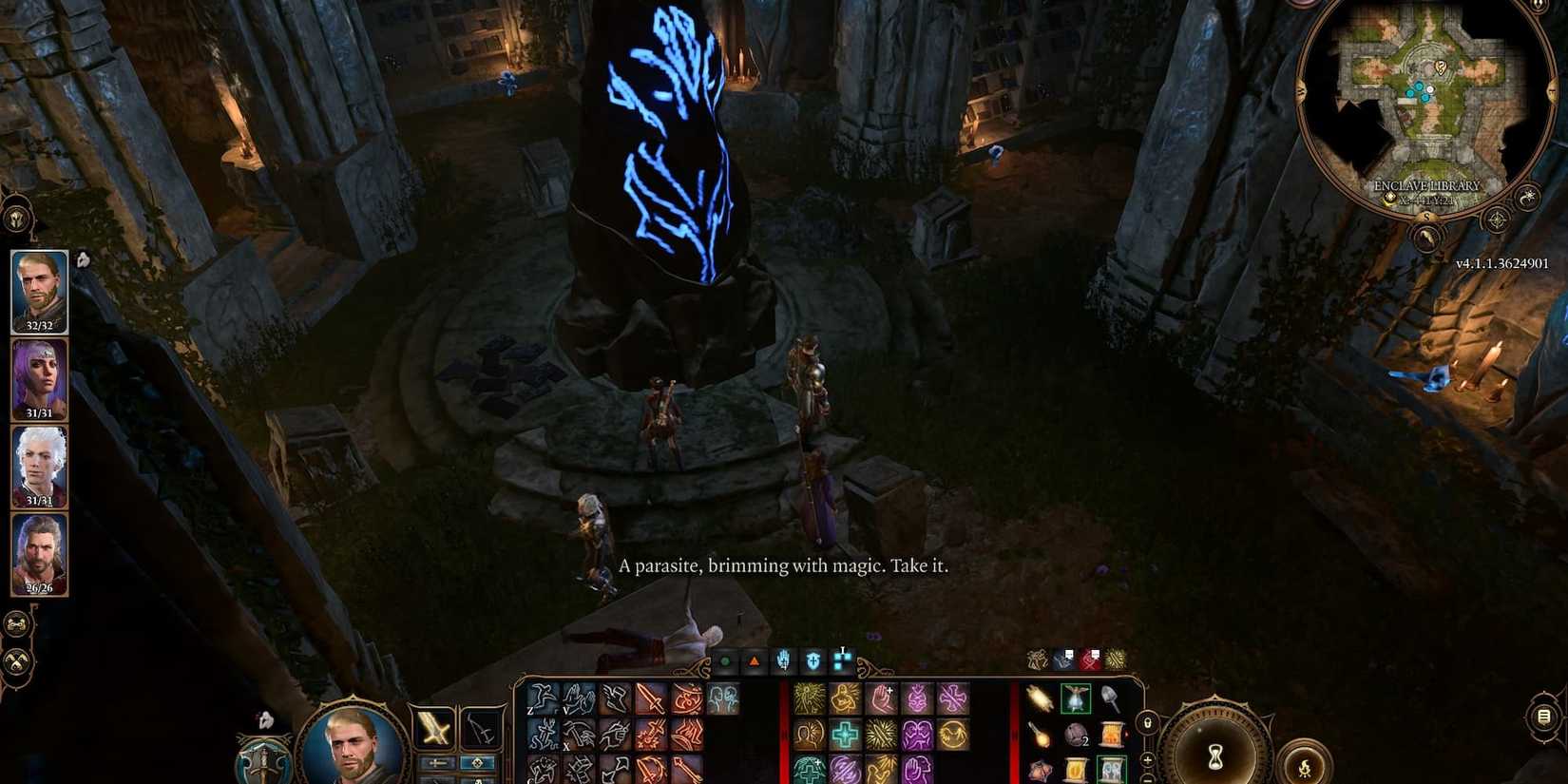 Vibrant screenshot of Mysterious Forest doors in B3 Heroes Adventure on b3.fun showing Emerald Glade Door and Ancient Rune Door options for best choices guide