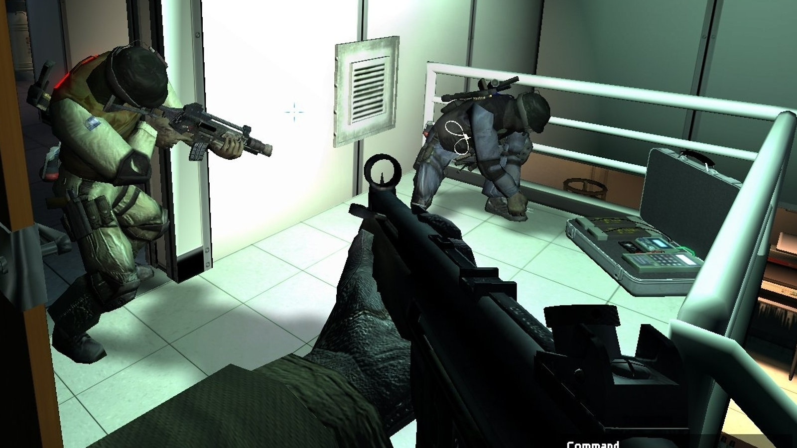 Swat vs Zombies basement.fun game art