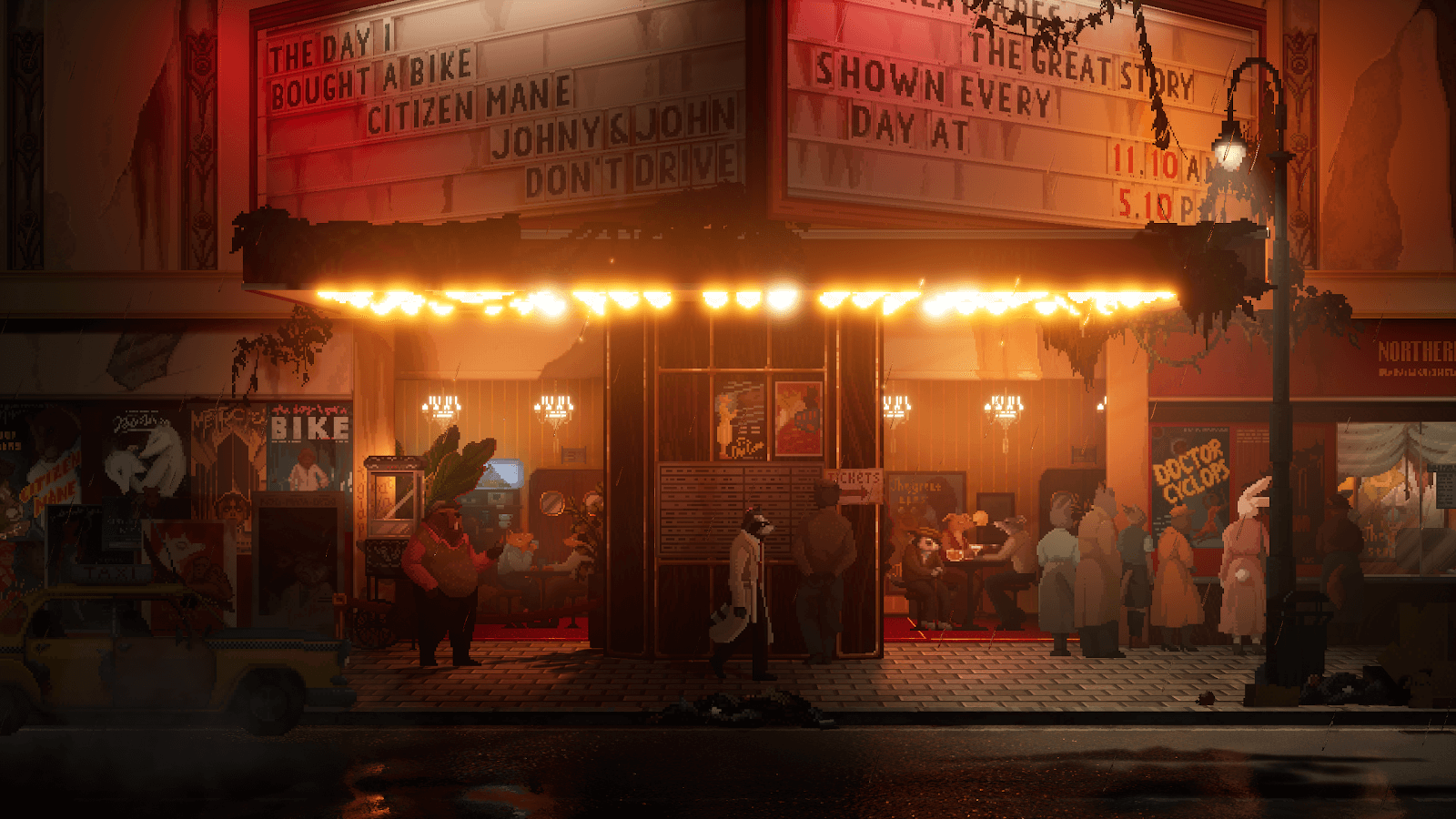 Pixel Noir pixel art game