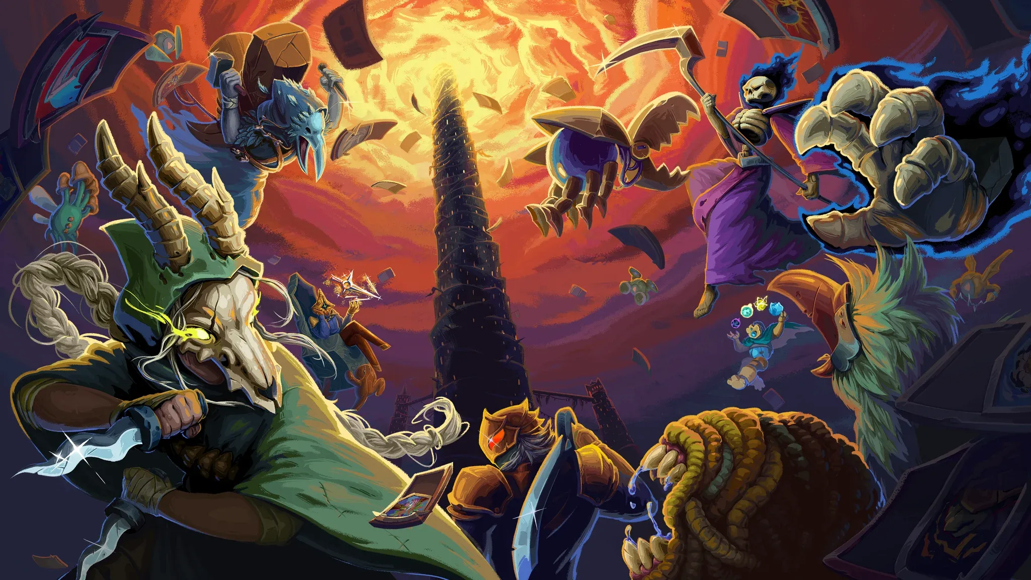 B3 Shadow Spire Solo game art