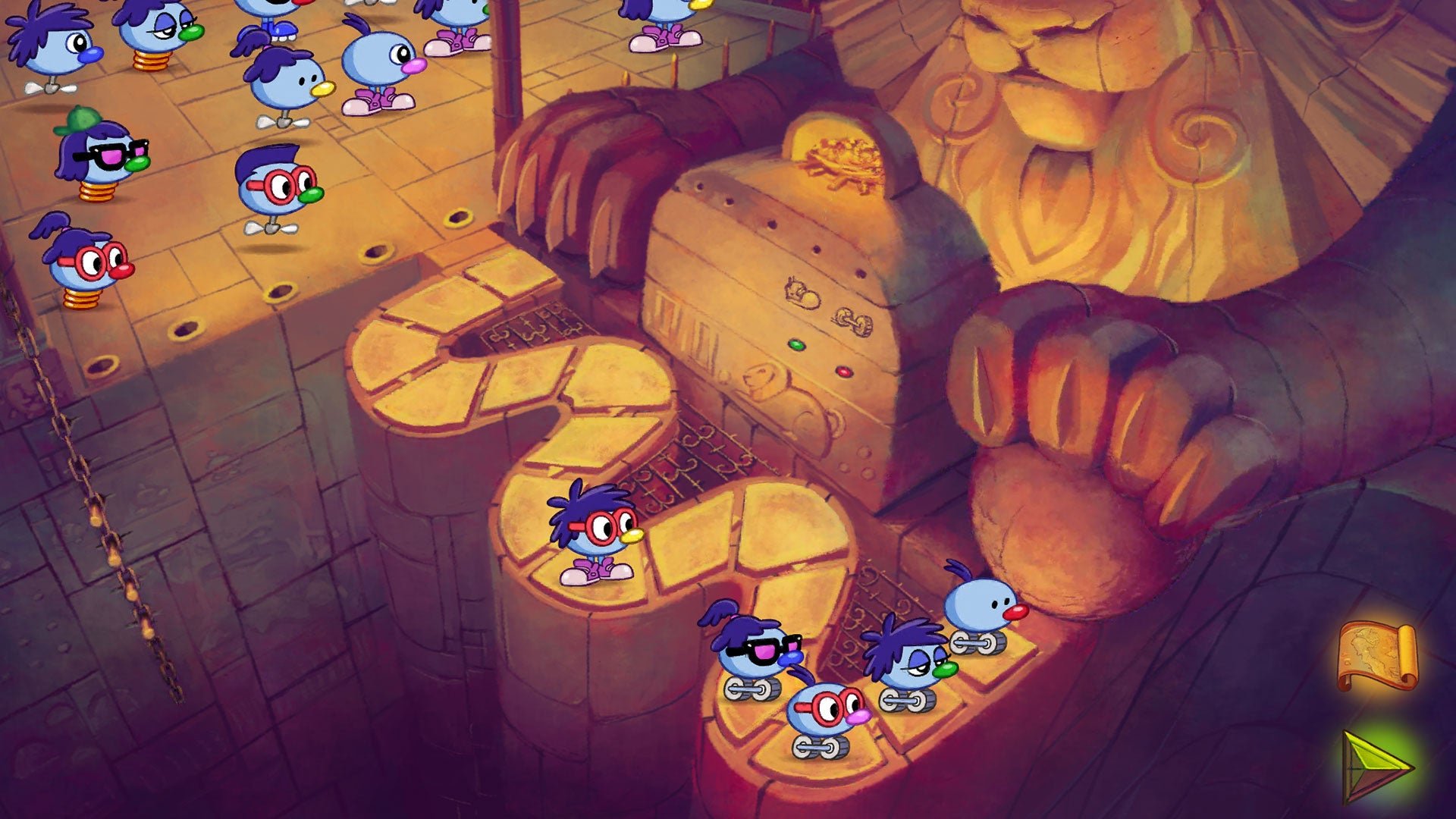 Dunkadillo indie platformer screenshot