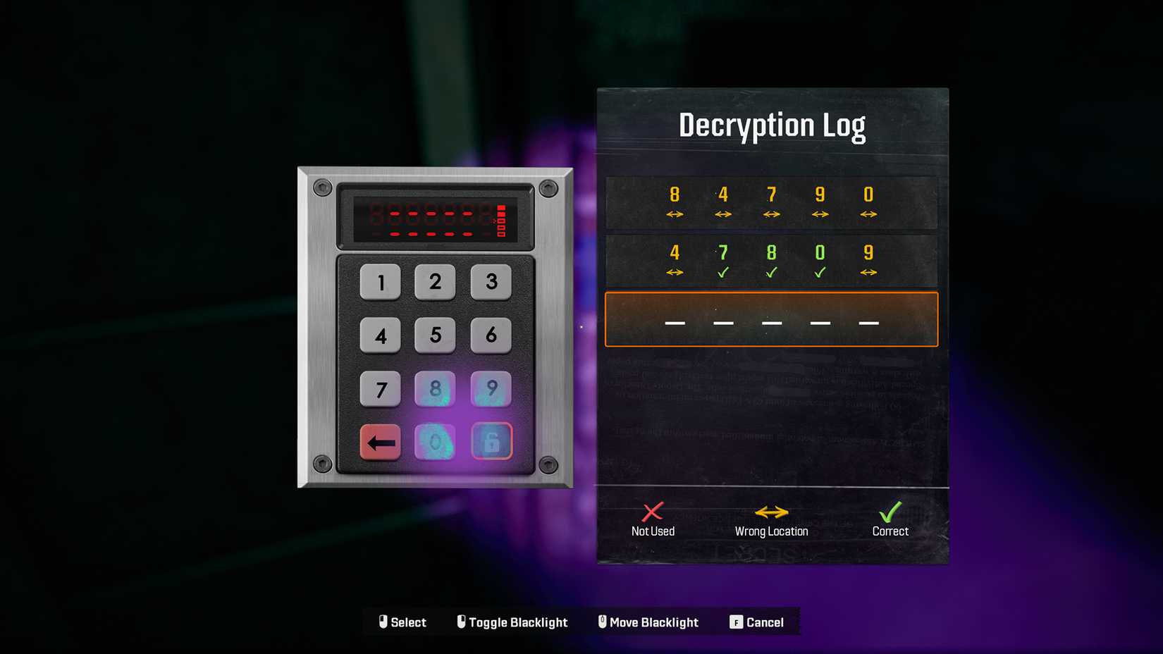 code entry challenge puzzle
