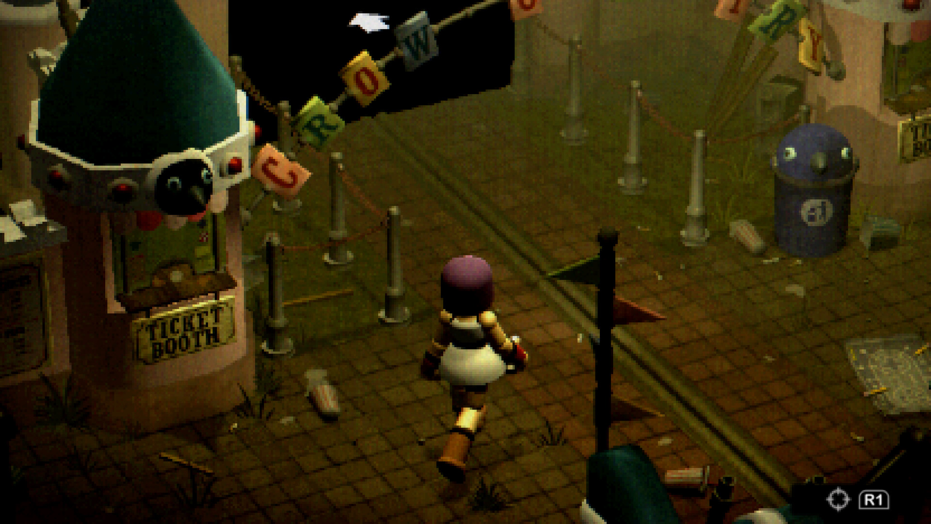 Crow Country indie game horror screenshot