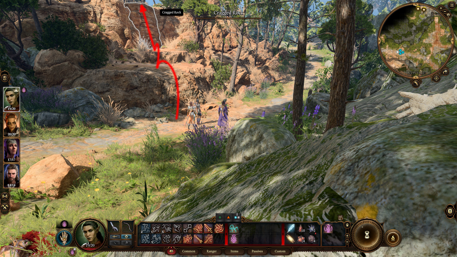 Baldur's Gate 3 Nautiloid crash landing player screenshot
