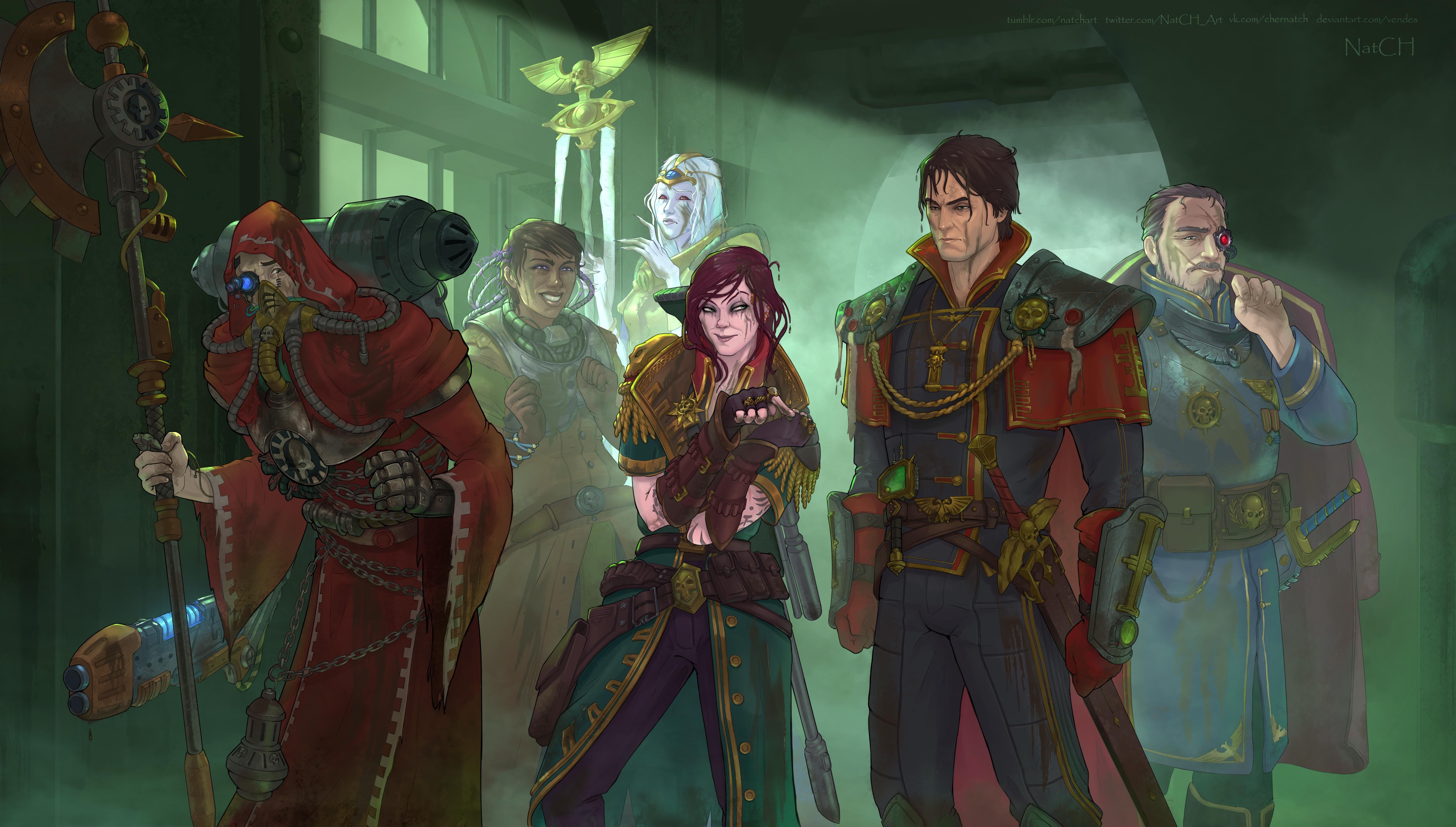 Warhammer 40k Rogue Trader artwork