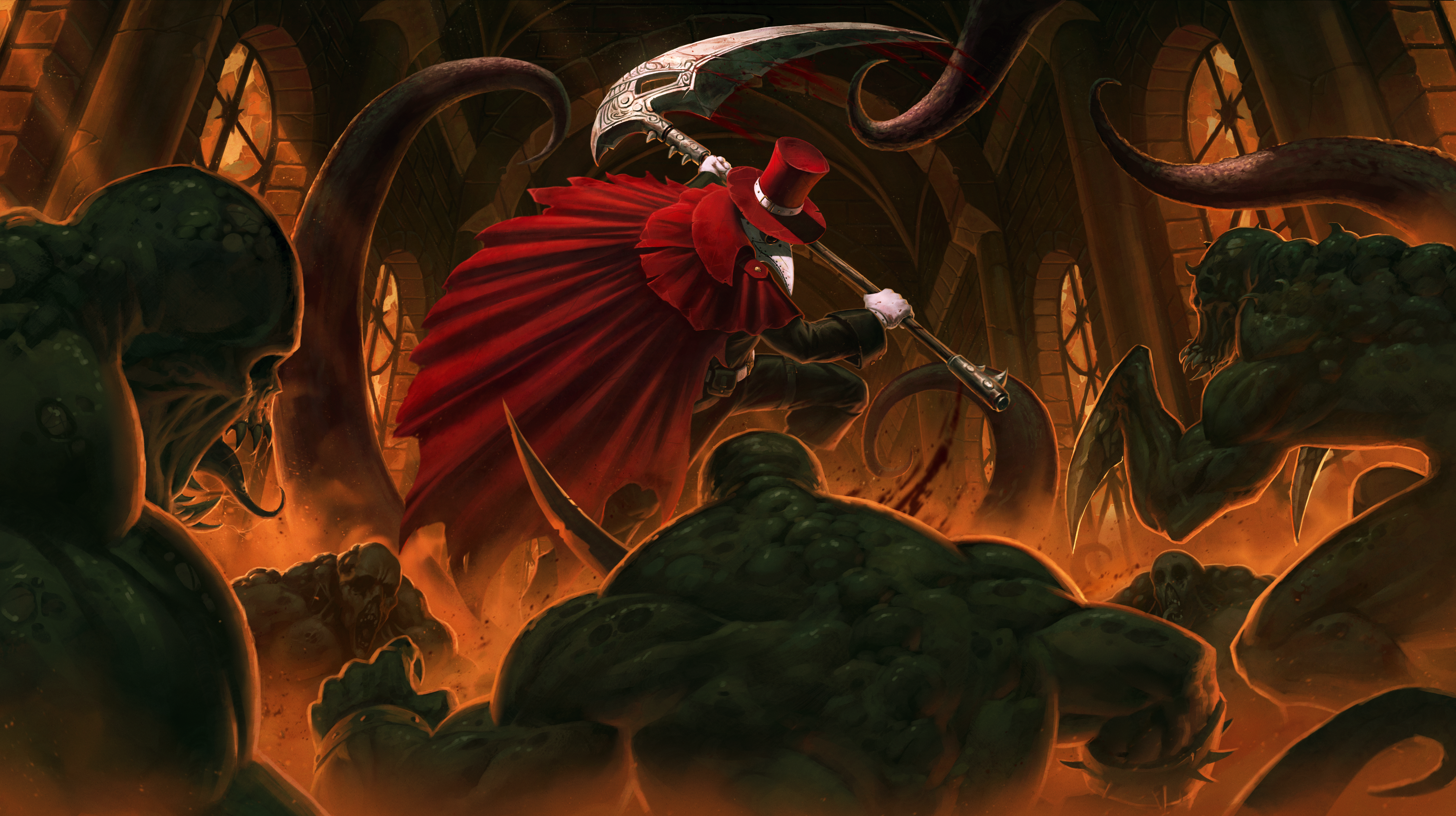 Crowsworn game art