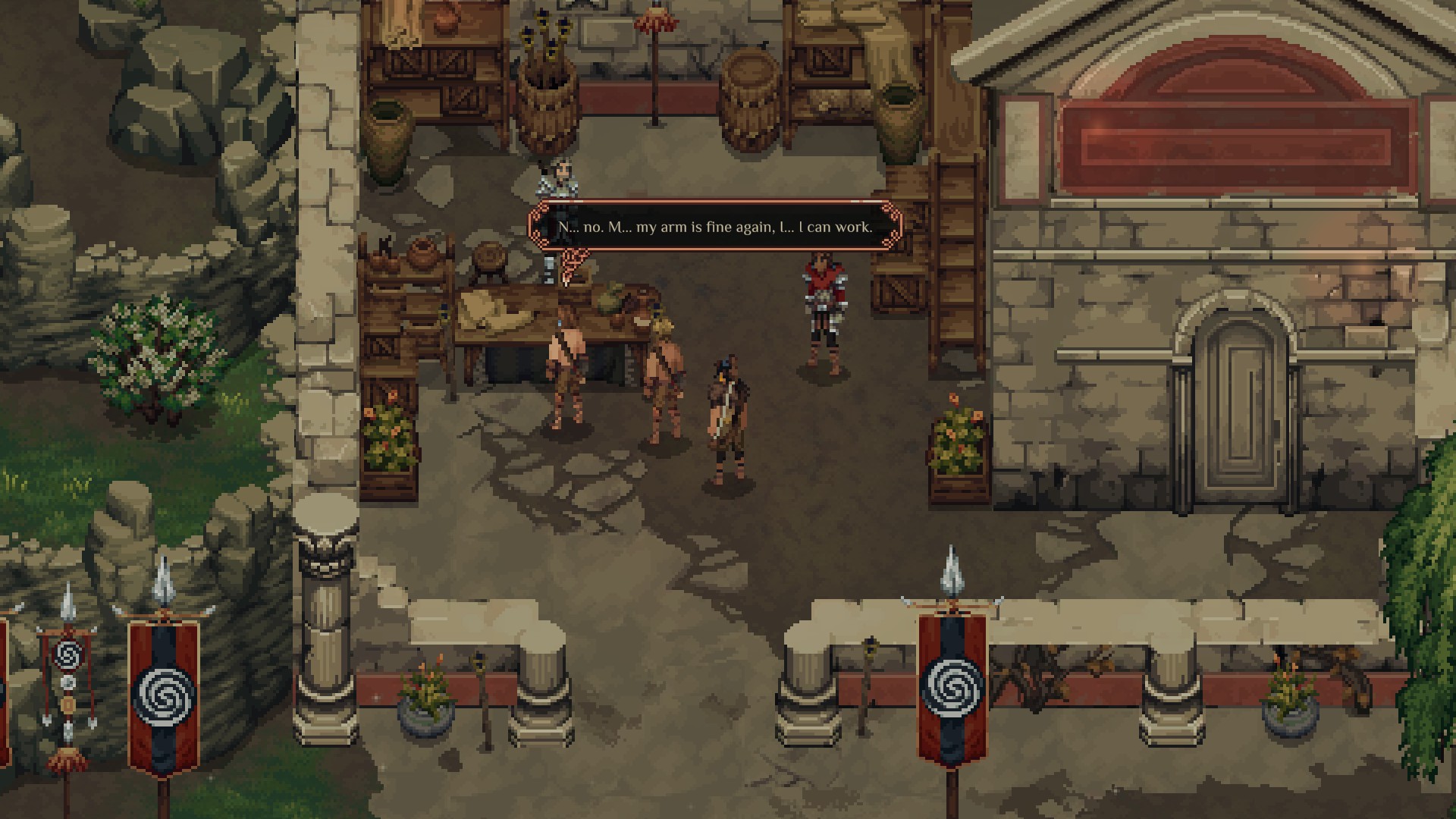Drova Forsaken Kin pixel art RPG