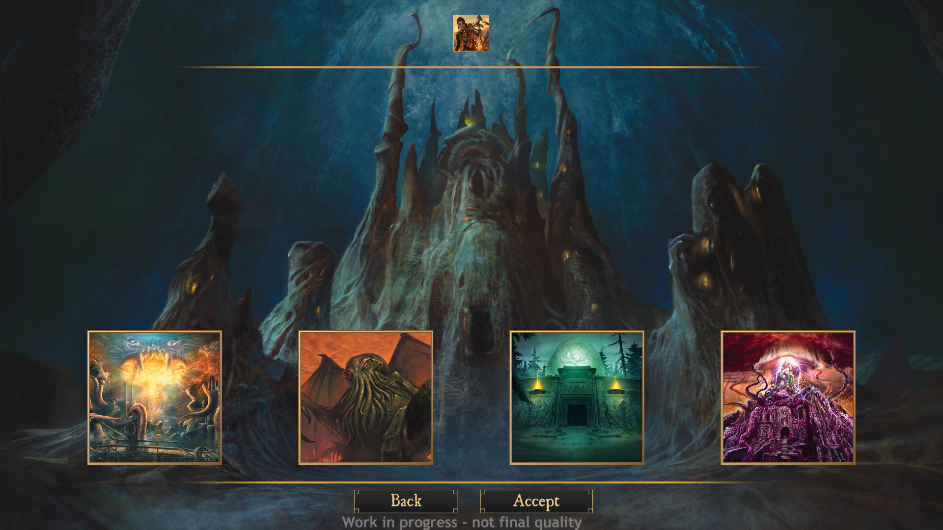 Eldritch Vault Lovecraft roguelite artwork