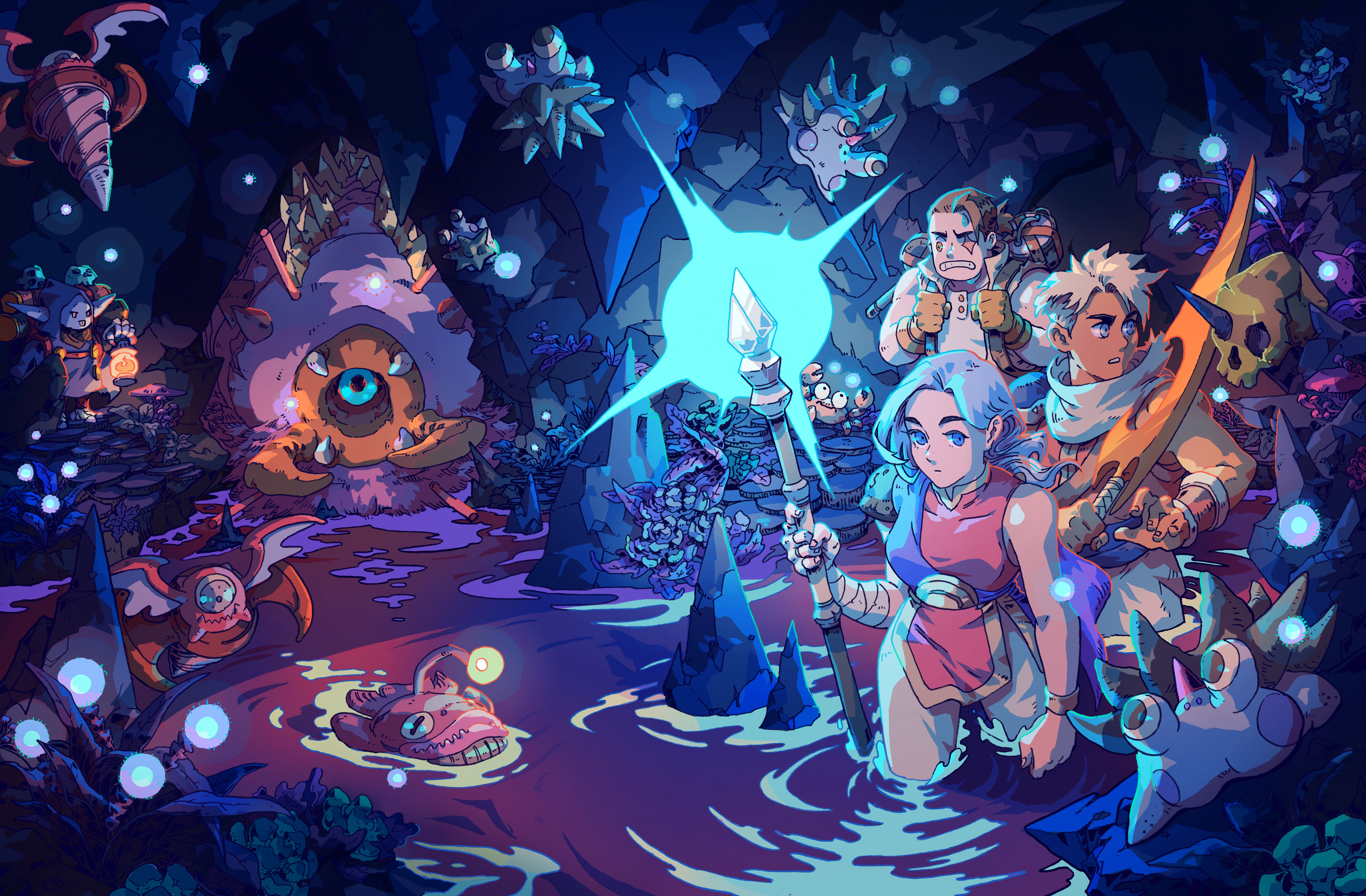 Sea of Stars game key art