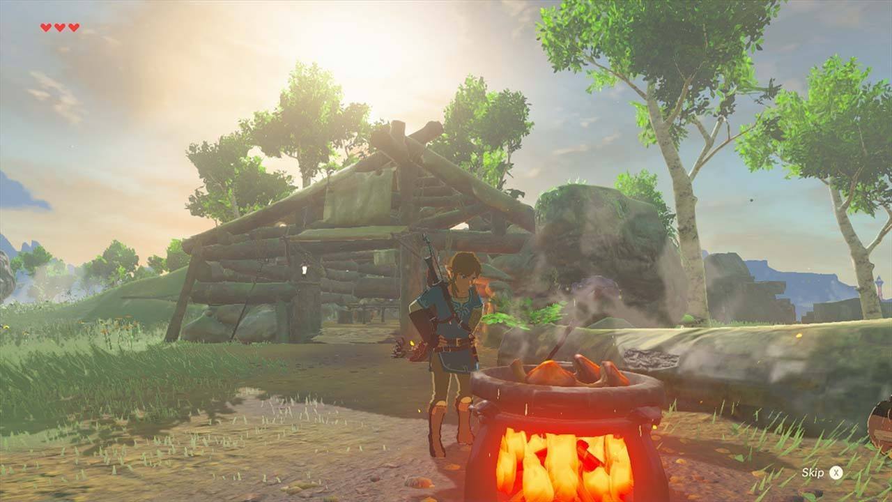 Breath of the Wild gameplay exploration