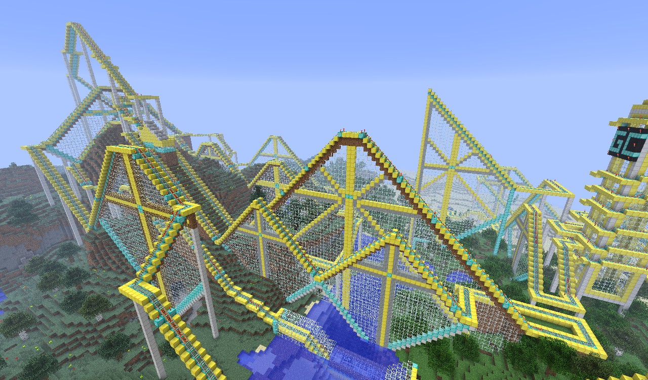 Minecraft creative mode builds