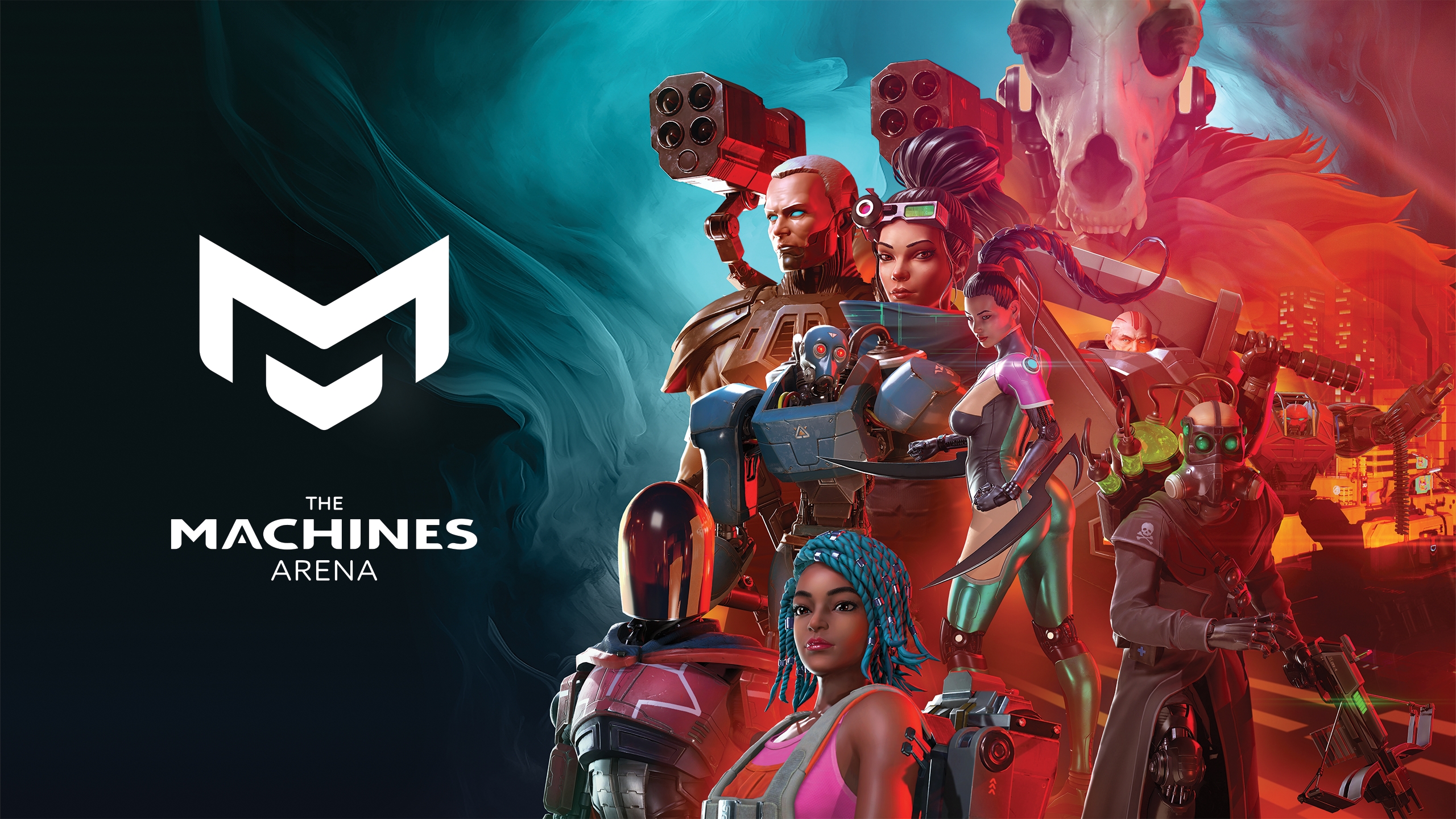 The Machines Arena mech game thumbnail Basement.fun