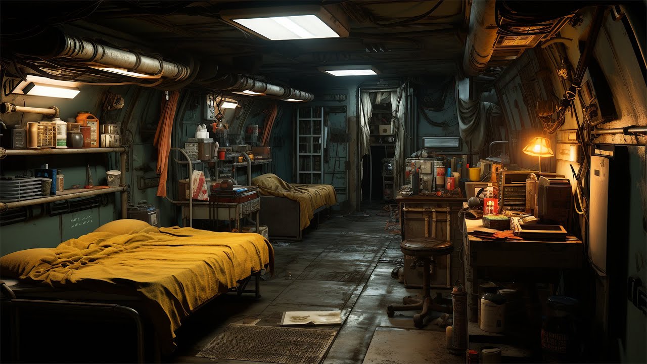 post-apocalyptic storm shelter survival