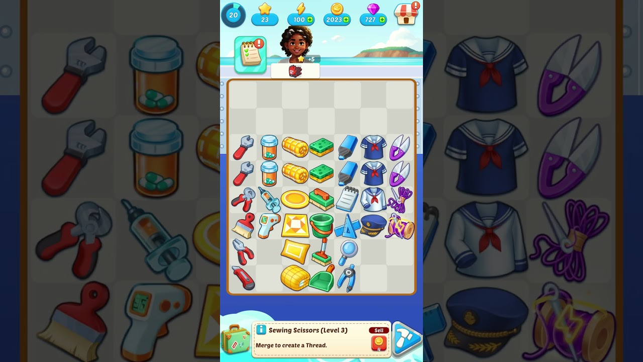 merge puzzle high level progression