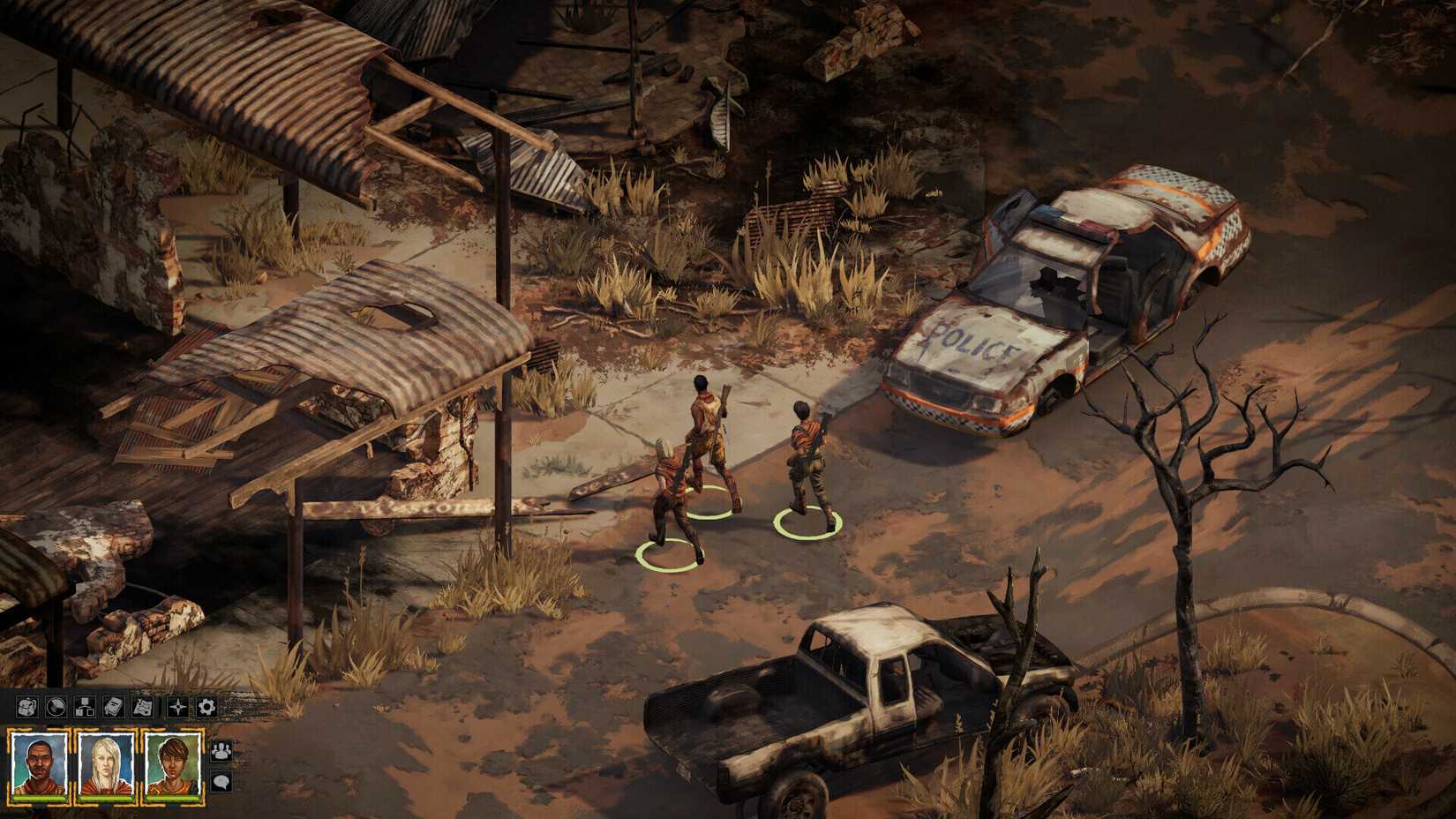 Broken Roads game Steam screenshot