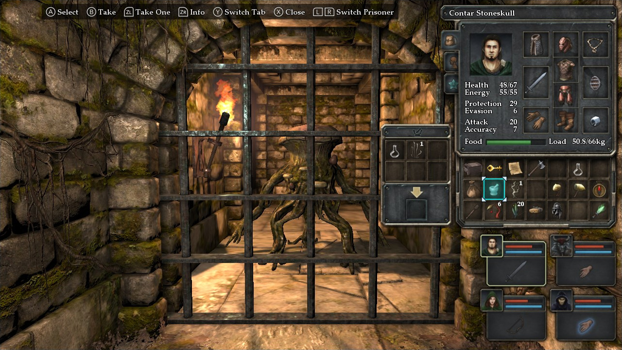 Legend of Grimrock dungeon
