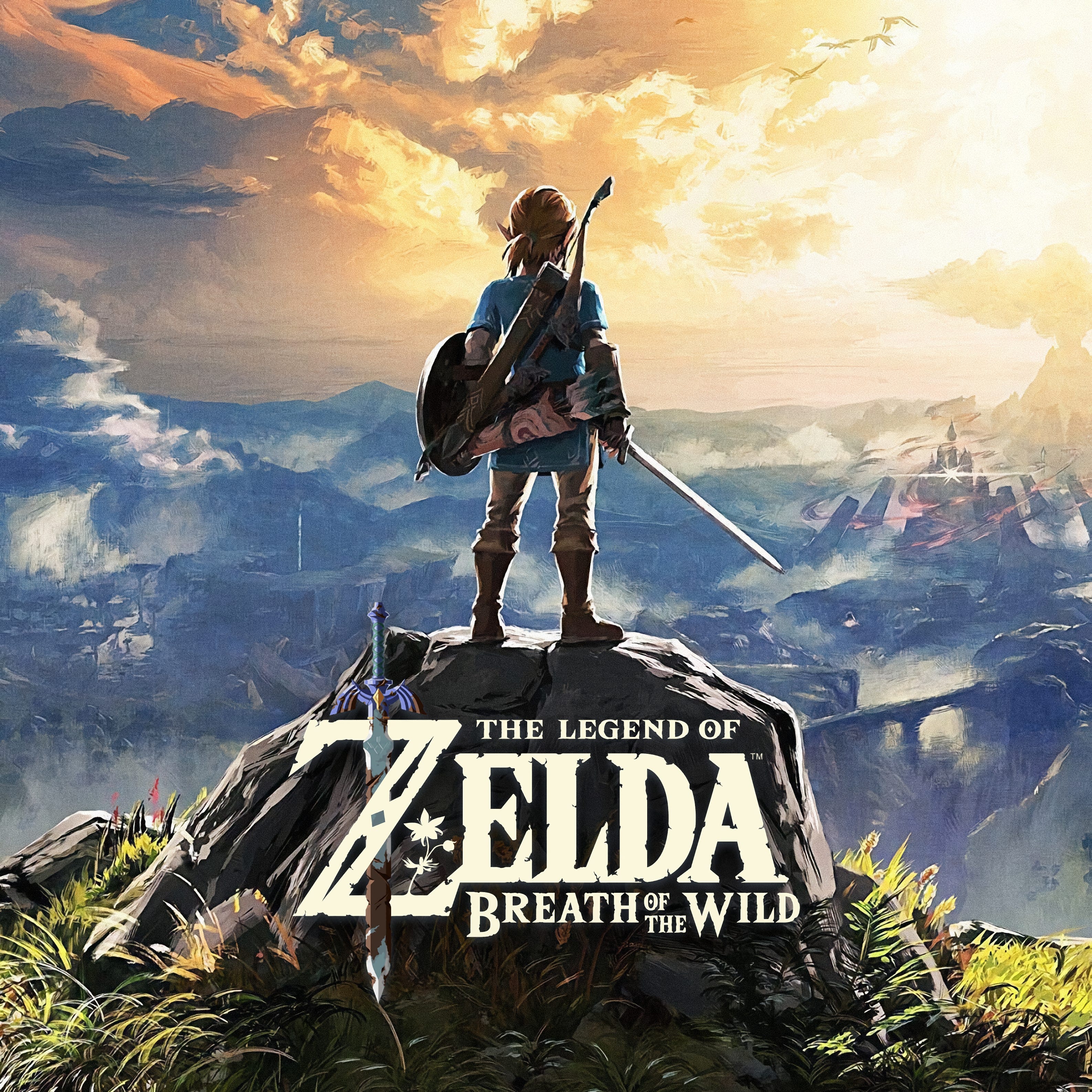 The Legend of Zelda: Breath of the Wild gameplay art