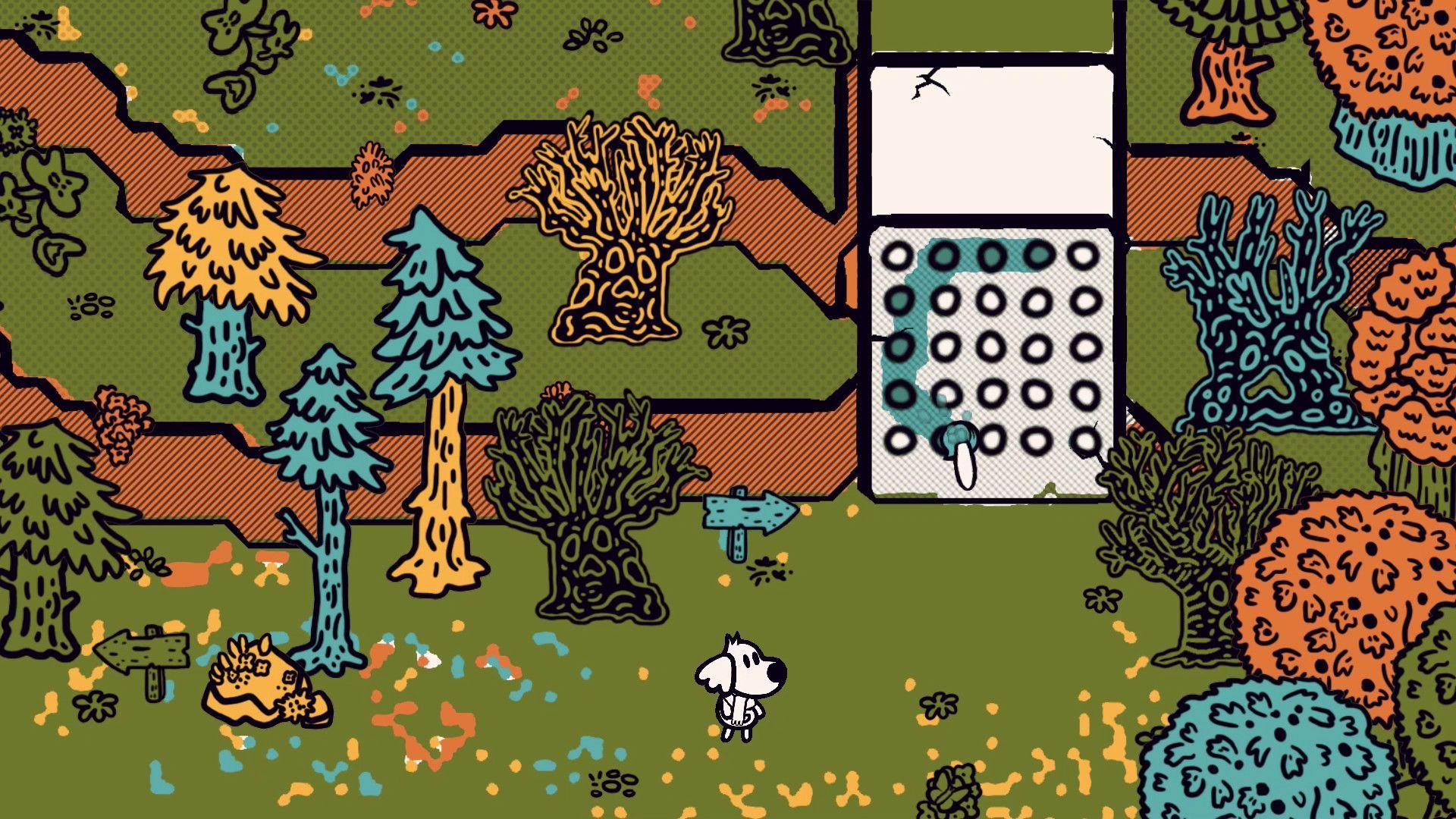 Chicory A Colorful Tale gameplay