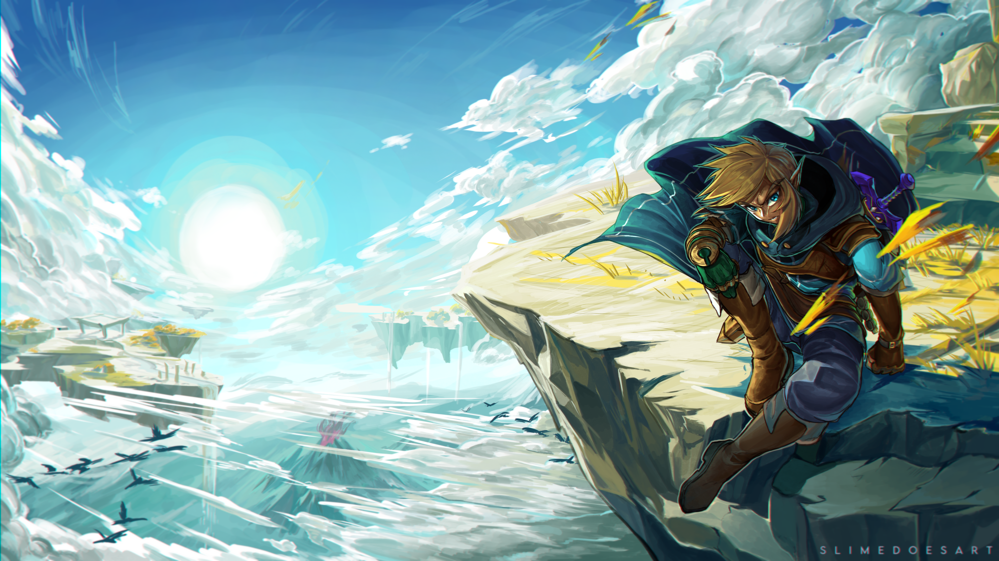The Legend of Zelda: Tears of the Kingdom official artwork