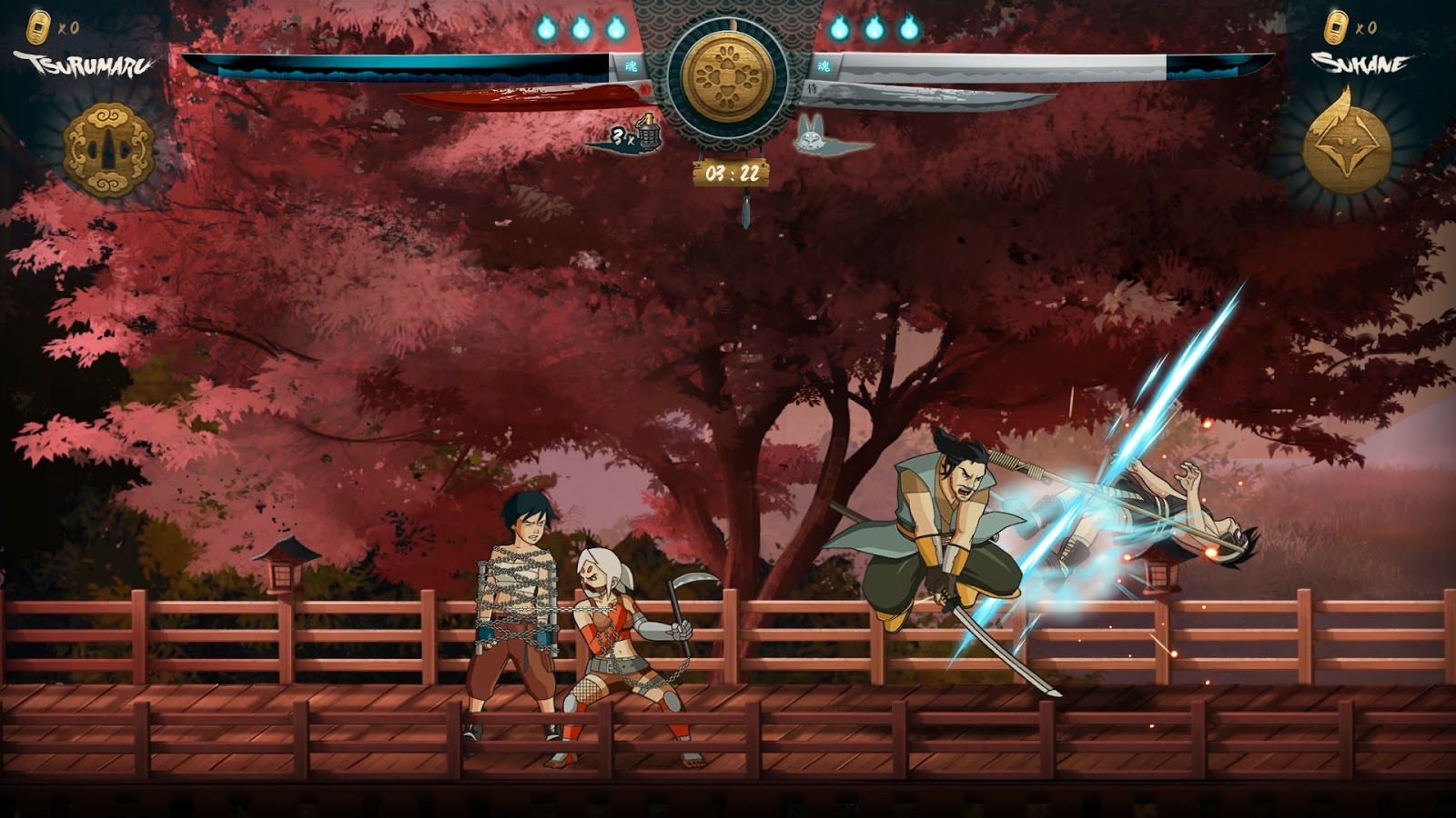 Samurai Nexus multiplayer clan wars game art